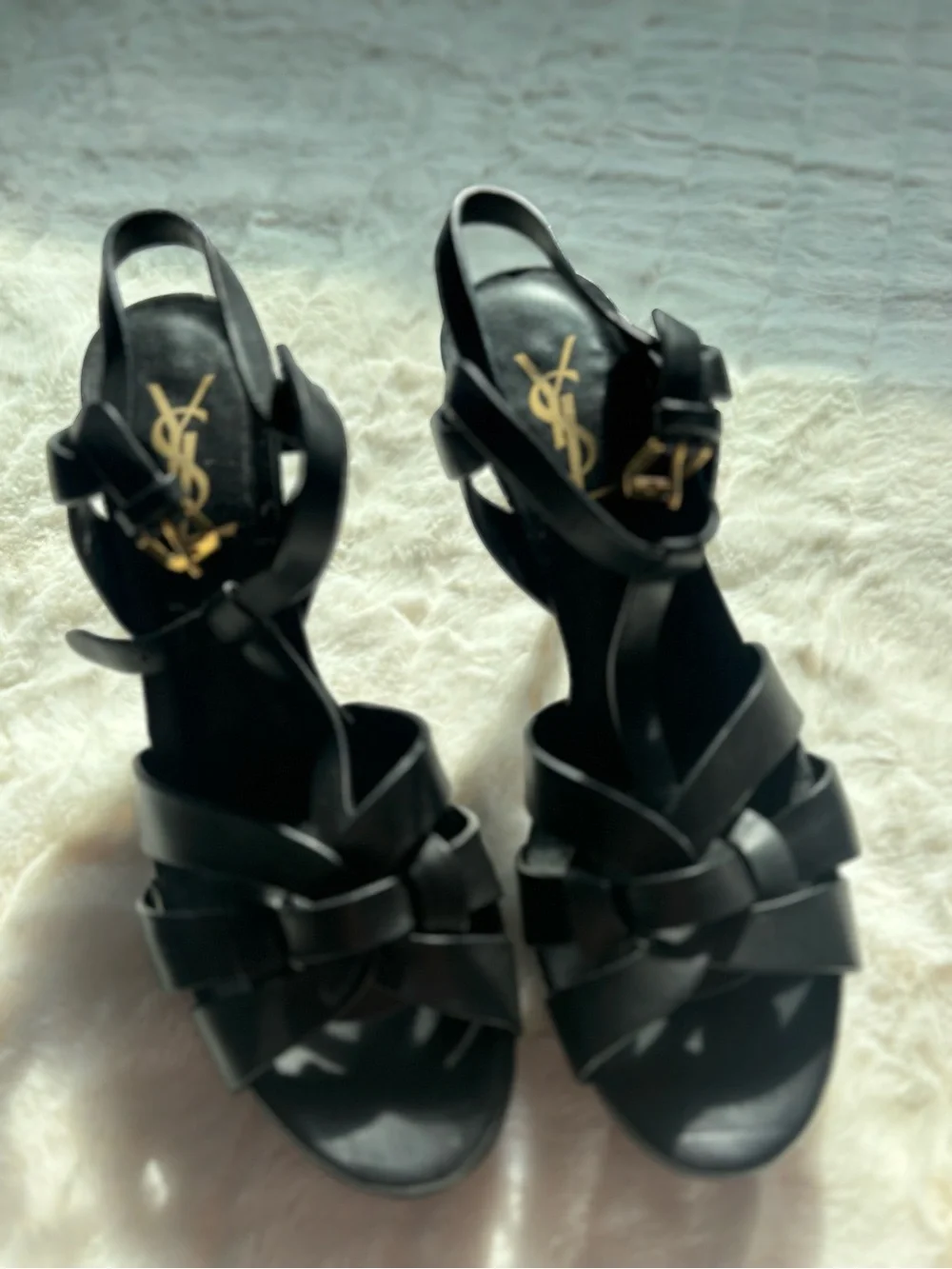 Yves Saint Laurent Tribute Platform Heels - Picture 13 of 14